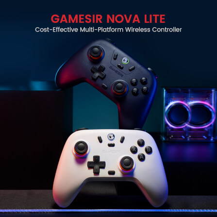 จอยเกมไร้สาย GAMESIR NOVA LITE - DOMINO WHITE_4